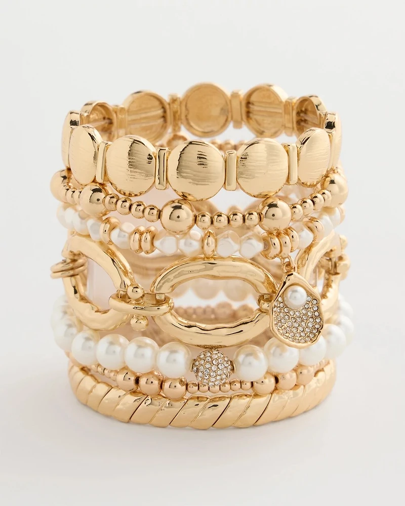 Pearlescent Stretch Hero Bracelet