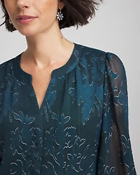 Novelty Texture Blouse