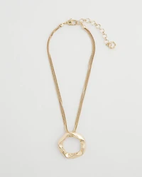 Short Circle Pendant