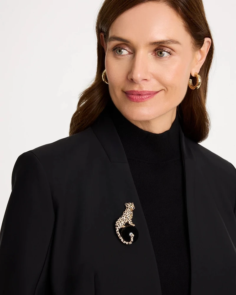 Jaguar Brooch