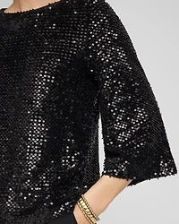 Sparkling Sequin Party Tee