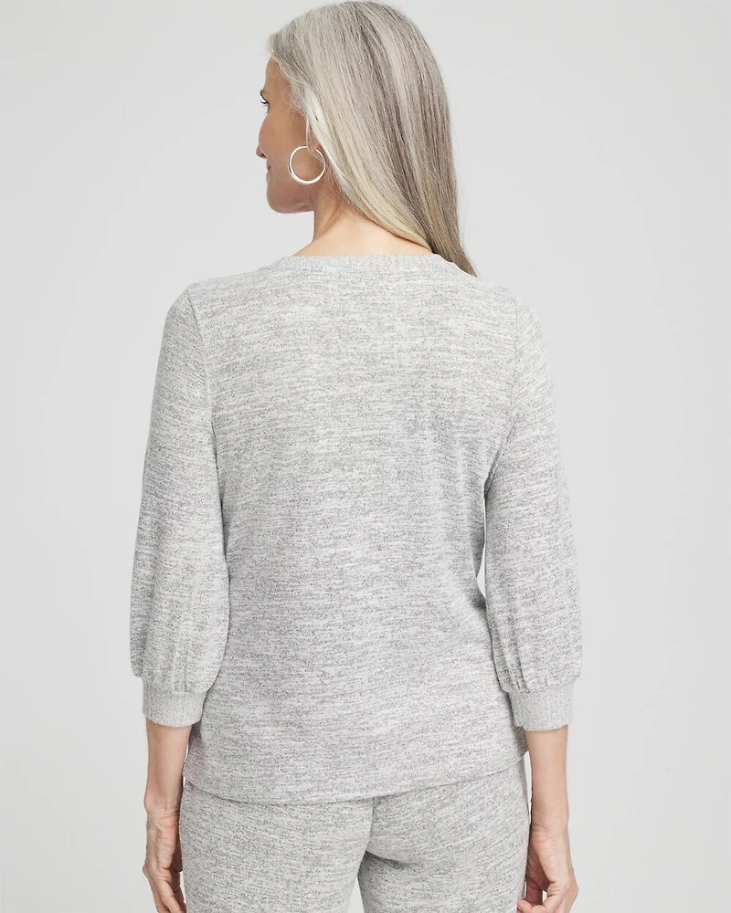 Zenergy® Soft Essentials 3/4 Sleeve Top