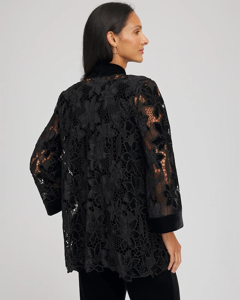 Travelers™ Collection Velvet Lace Jacket
