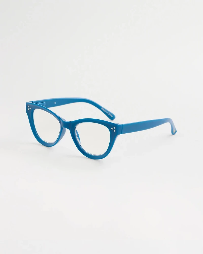 Blue Cat Eye Readers