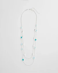 Sea Glass Effect Convertible Necklace