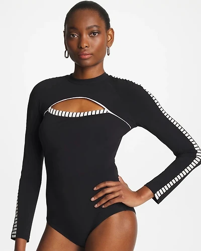 Gottex Coco Long Sleeve One Piece