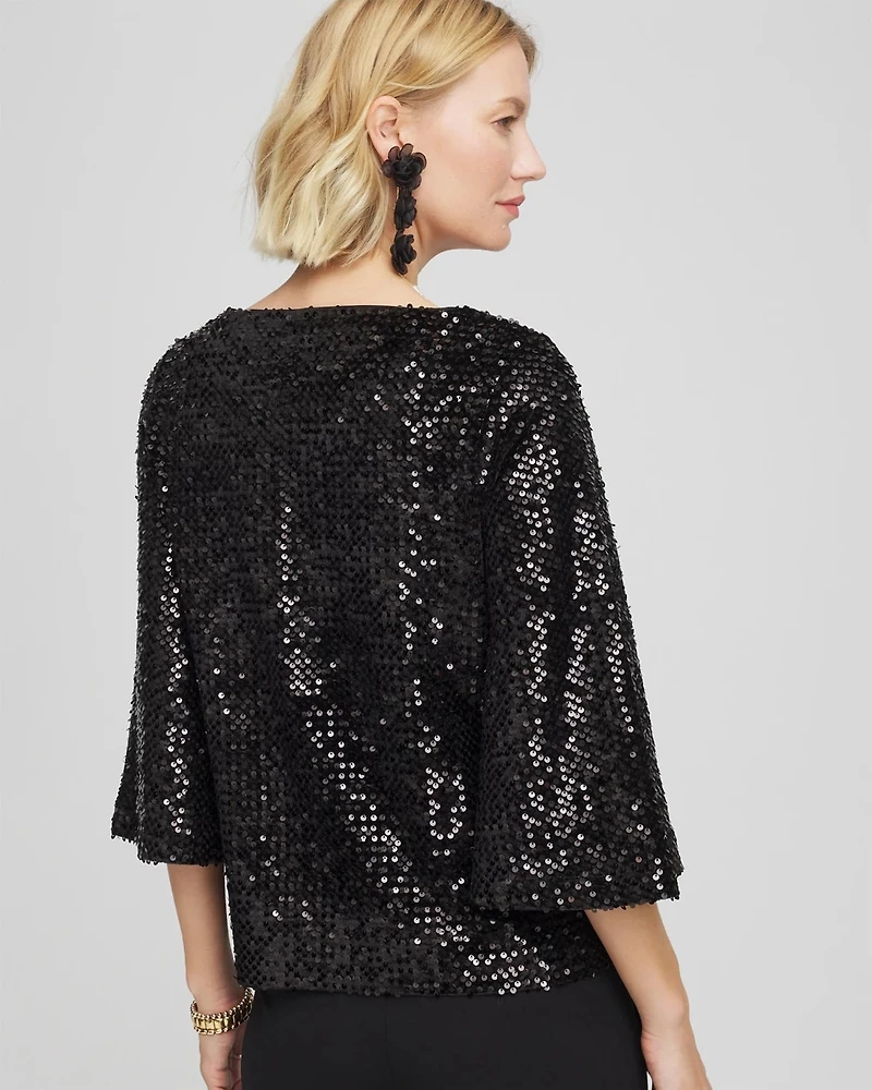 Sparkling Sequin Party Tee