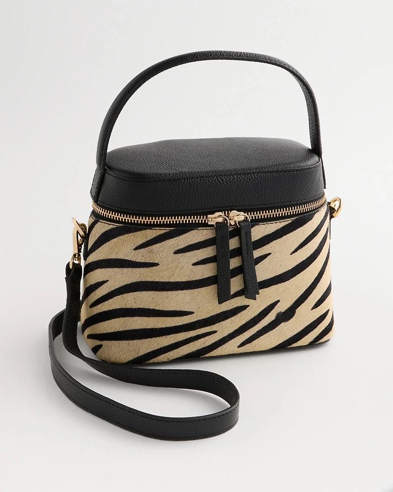 Zebra Crossbody Bag