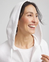 Zenergy® Beach Slub Zip-Front Hoodie