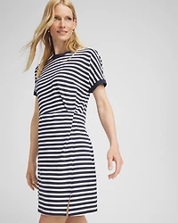 Zenergy® Stripe Twist Front Dress