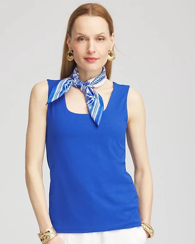 Contour Cotton™ Square Neck Tank