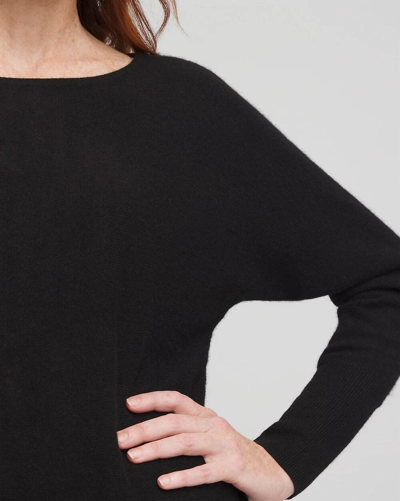 Cashmere Bateau Neck Sweater