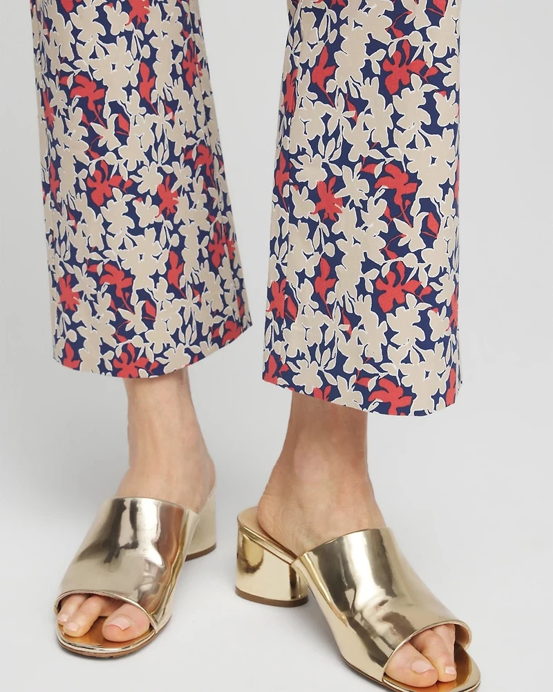 Juliet Floral Kick Flare Pants