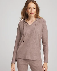 Zenergy® Luxe Rhinestone Sweater