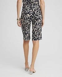 Travelers™ Leaf Print Bermuda Shorts