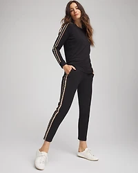 Zenergy® Lattice-Trim Ankle Pants