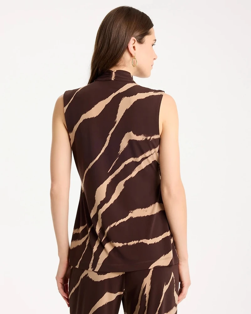 Travelers™ Zebra Knit Wrap Top
