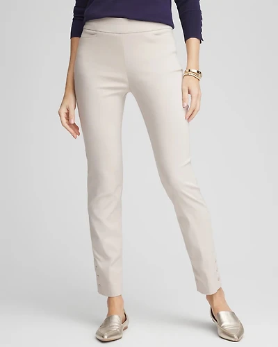 Brigitte™ Pull-On Slim Rivet Ankle Pants