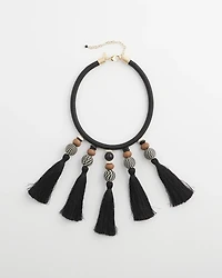 Chico's Originals Tassel Statement Necklace