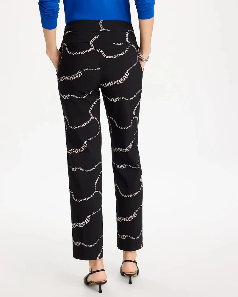 Brigitte™ Gilded Tab Straight Pants