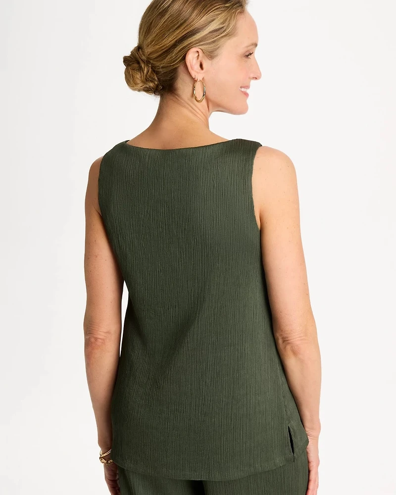 Travelers™ Crinkle Textured Tank