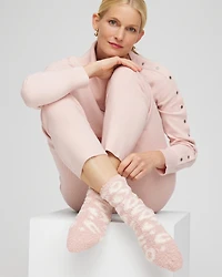 Animal Print Cozy Socks