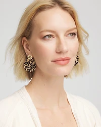 Round Haircalf Earrings