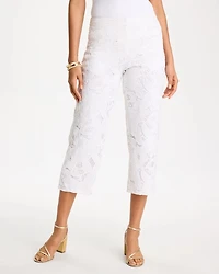 Lace Cropped Pants