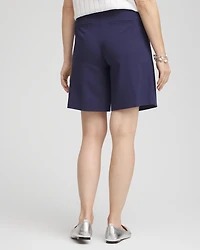 Brigitte™ Pull-On Asymmetrical Wrap Skort