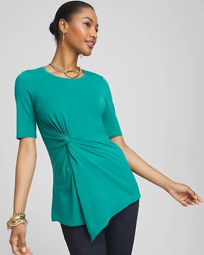 Touch of Cool™ Draped Tunic