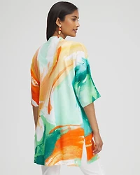 Summer Romance Fans Midi Cardigan