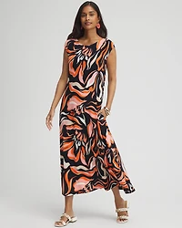 Travelers™ Floral V-Back Maxi Dress
