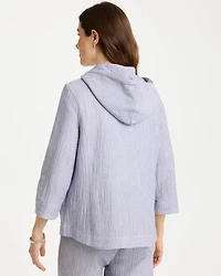 Zenergy® Striped Gauze Jacket