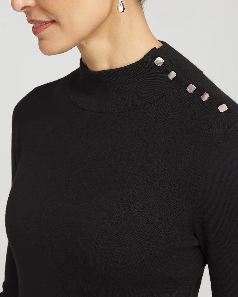 Ecovero™ Mockneck Sweater