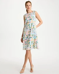 Jersey Knit Positano Shift Dress