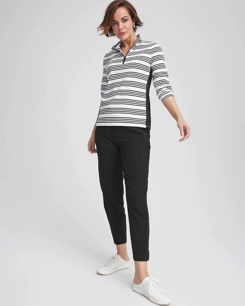 Zenergy® UPF Rib Mix Ankle Pants