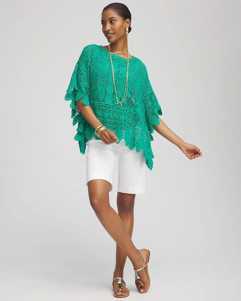 Crochet Lace Poncho