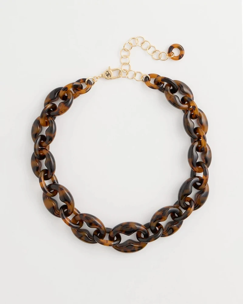Tortoise Mariner Collar Necklace