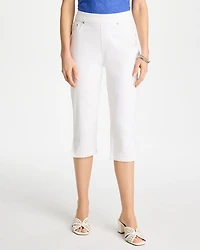 Pull-On Capri Jeans