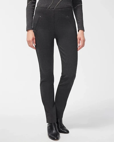 Juliet Trim Detail Ponte Pants
