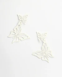 Butterfly Drop Earrings
