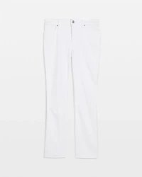 Cropped Girlfriend Kick Flare Jeans