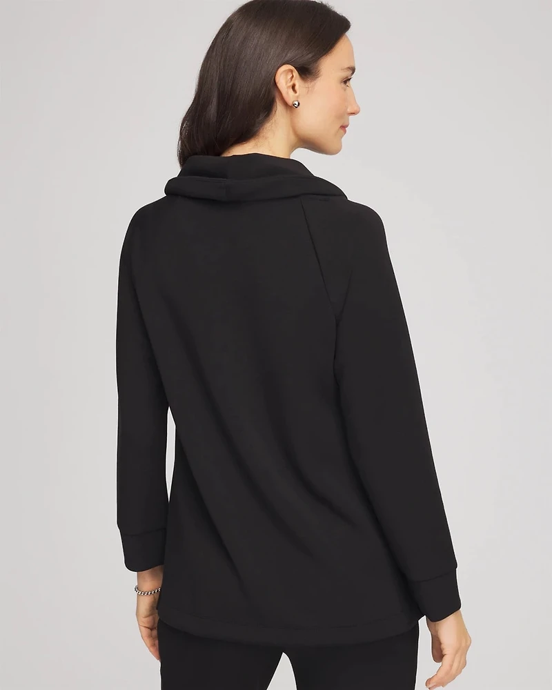Zenergy® Scuba Bungee Cowlneck Tunic