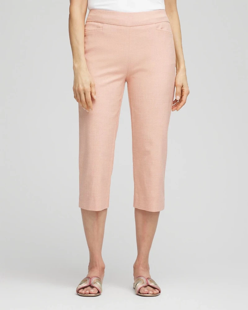 Brigitte™ Cross Dye Capri Pants