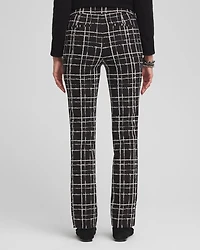 Brigitte Plaid Slim Pants