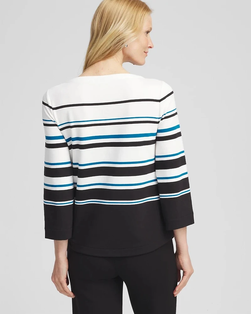 Zenergy® 3/4 Flare Sleeve Pullover