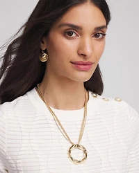 Short Circle Pendant