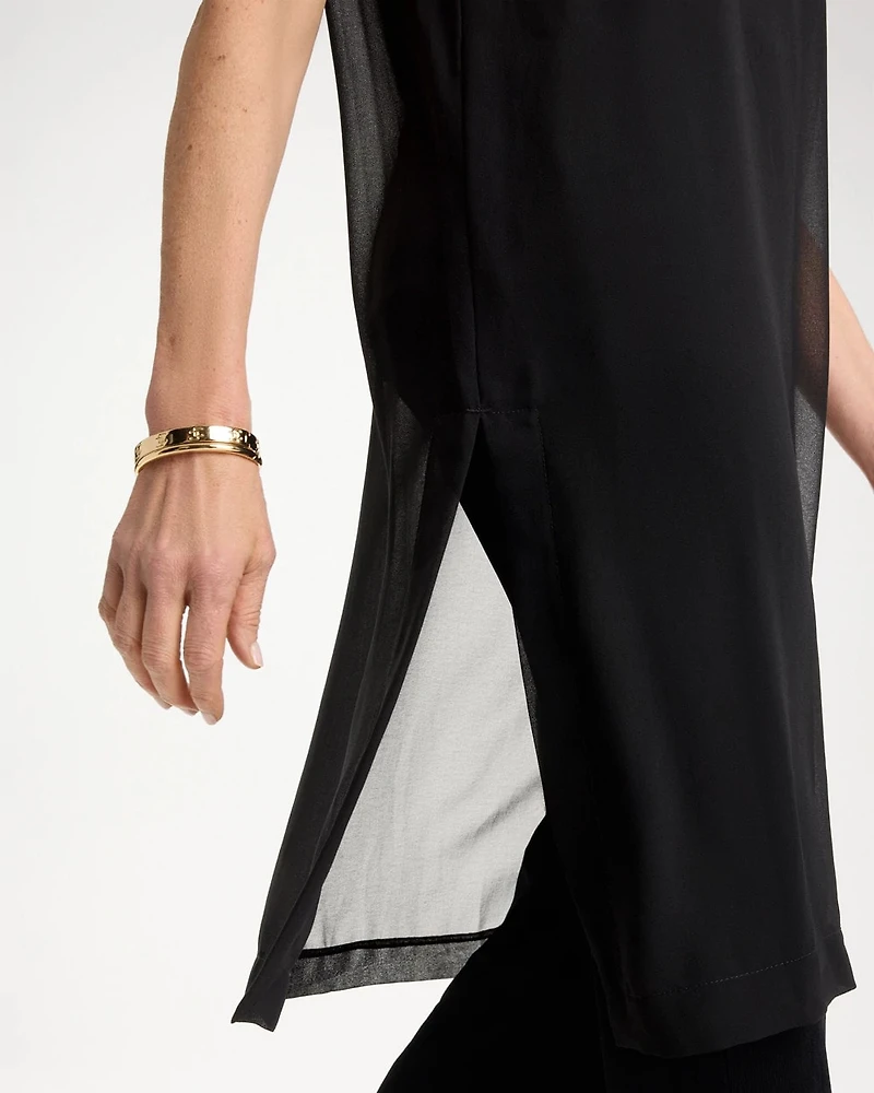 Travelers™ Layered Chiffon Tunic