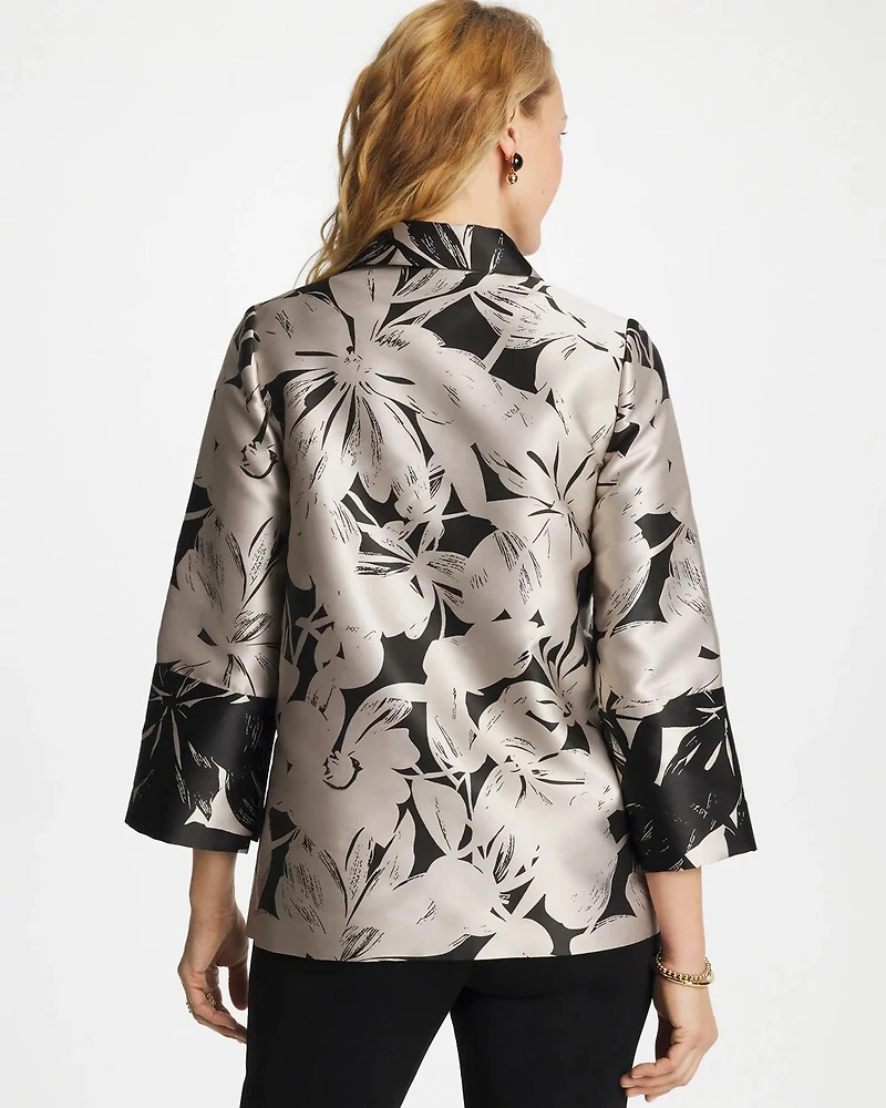 Travelers™ Collection Floral Jacquard Jacket