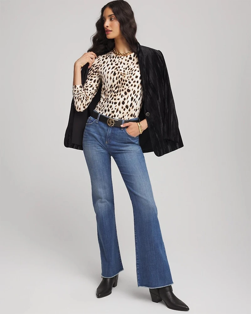 Animal Print Touch of Cool™ Layering Tee